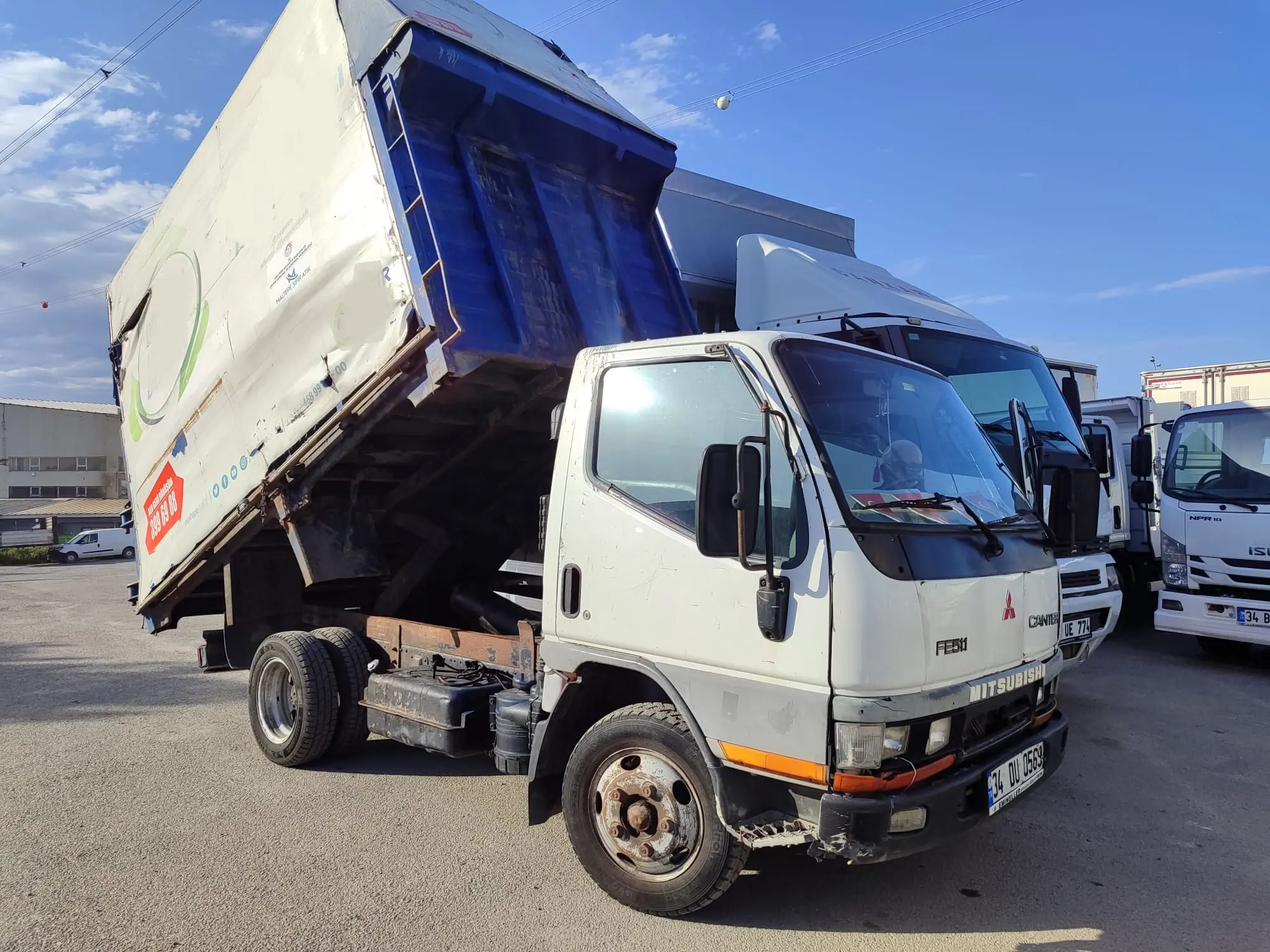 Mitsubishi FE 511 Damperli Kamyonet