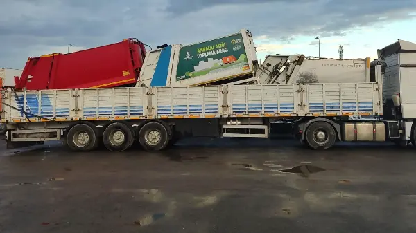 3 adet Çöp Kasa Şırnak'a Hayırlı Olsun
