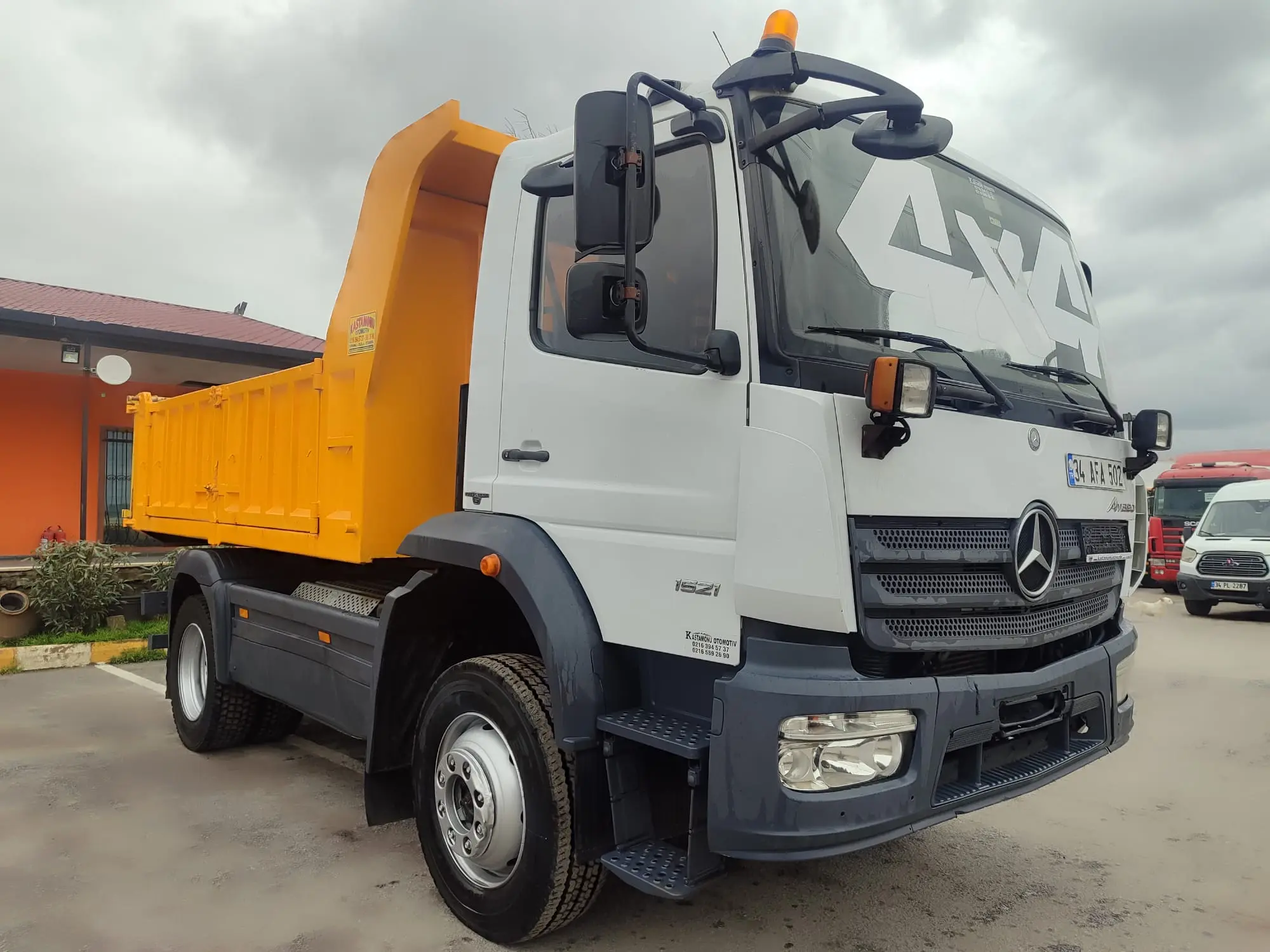 ATEGO 1521 4X4 - DAMPERLİ KAMYON