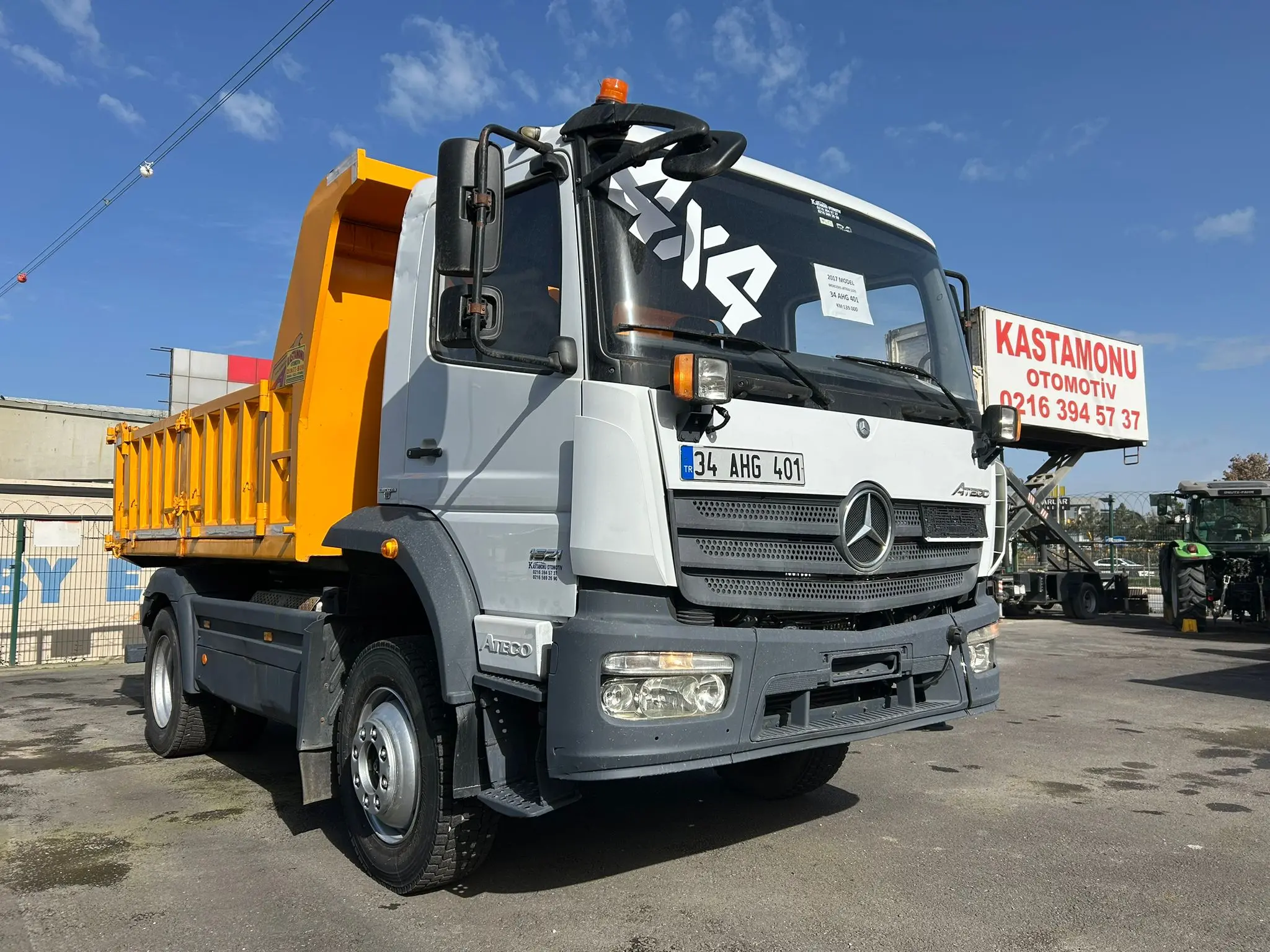 ATEGO 1521 4X4 - DAMPERLİ KAMYON
