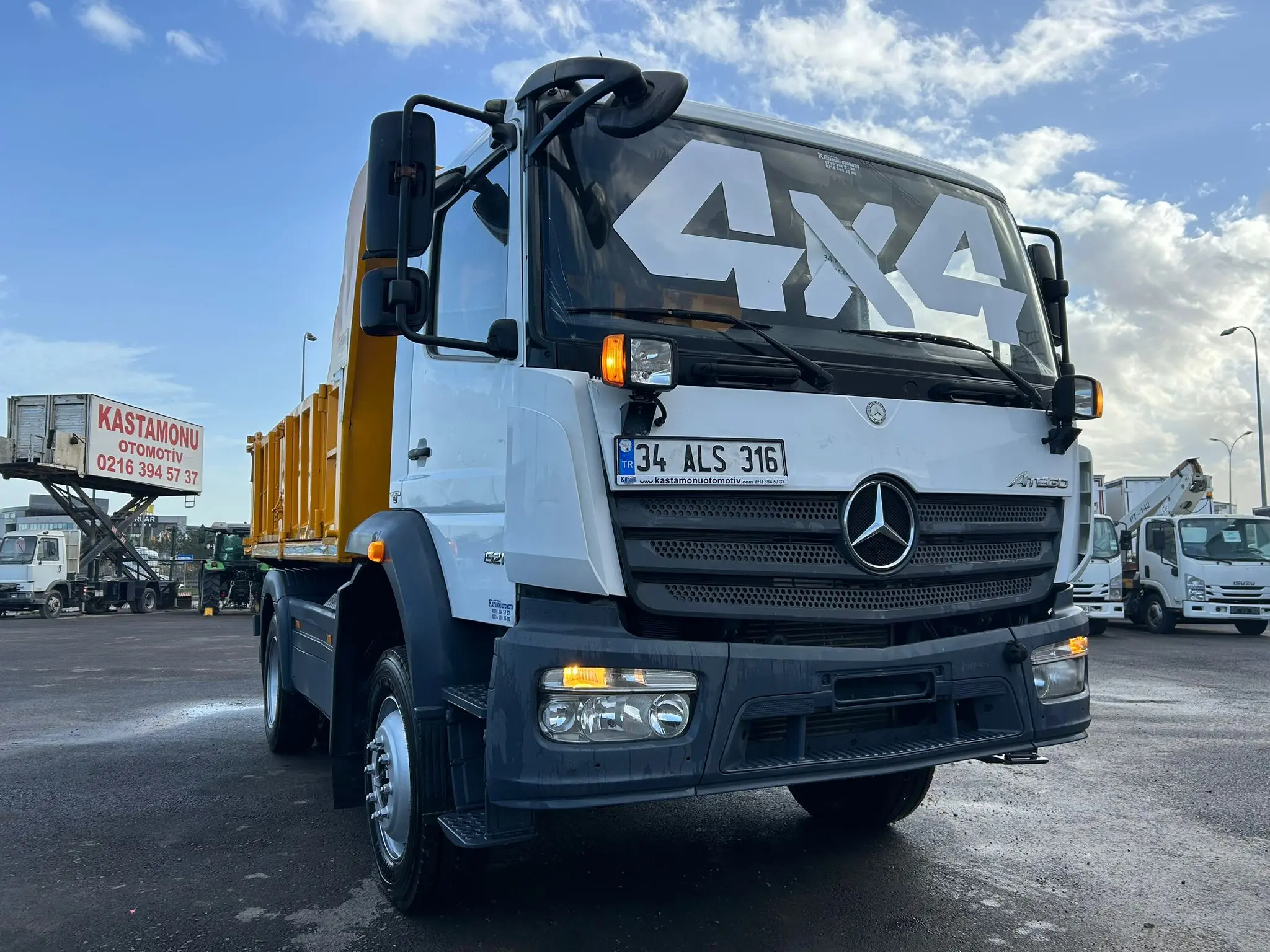 ATEGO 1521 4X4 - DAMPERLİ KAMYON