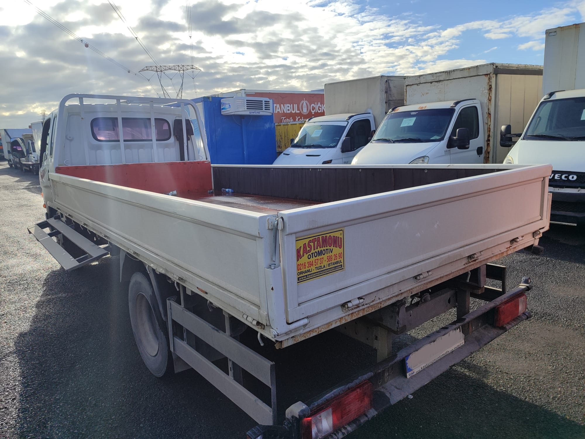 Açık Sac Kasa ( Hyundai HD-72 )