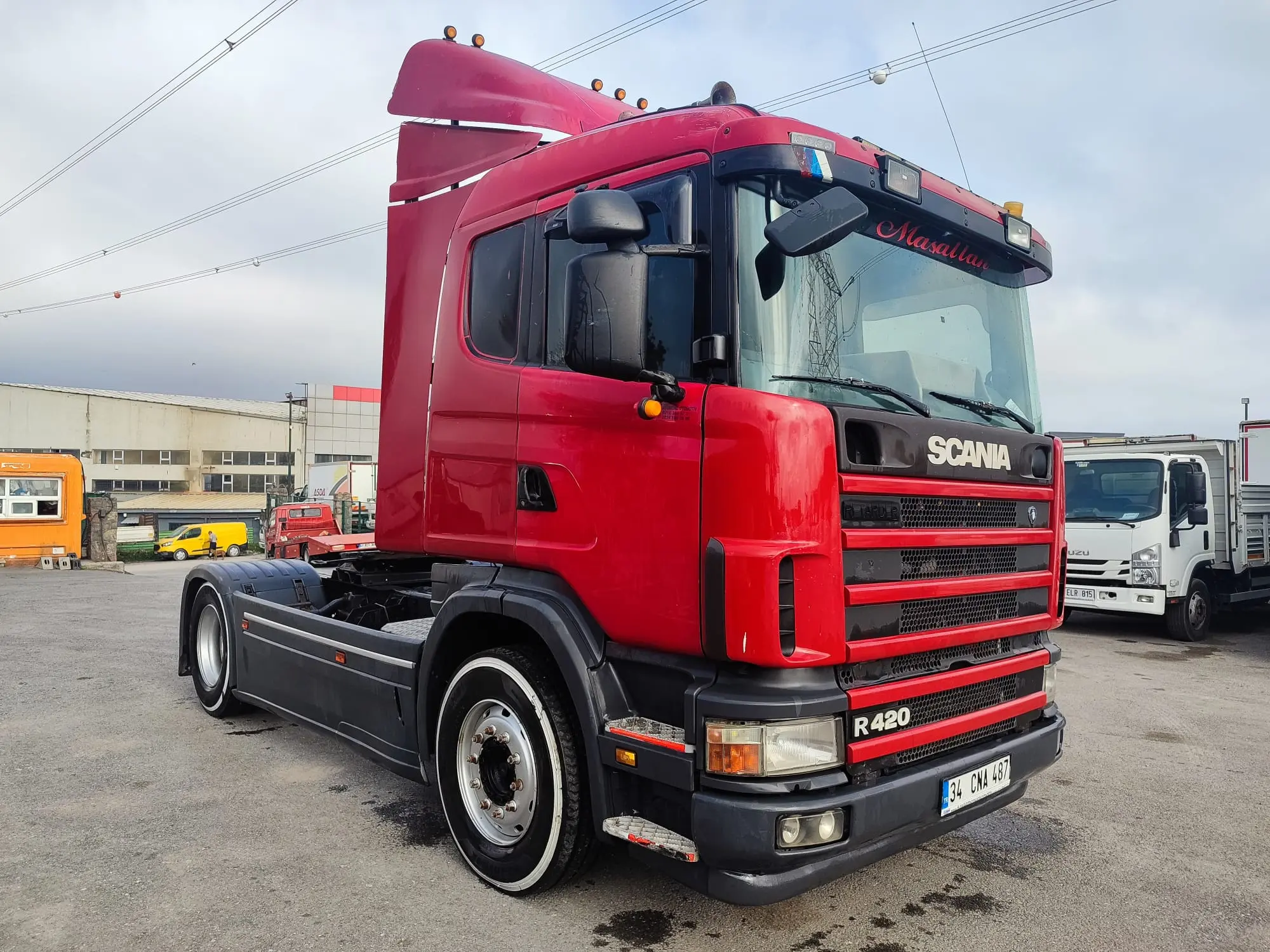 2008 SCANİA R420 TEK GİRİŞ TEK ÇIKIŞ