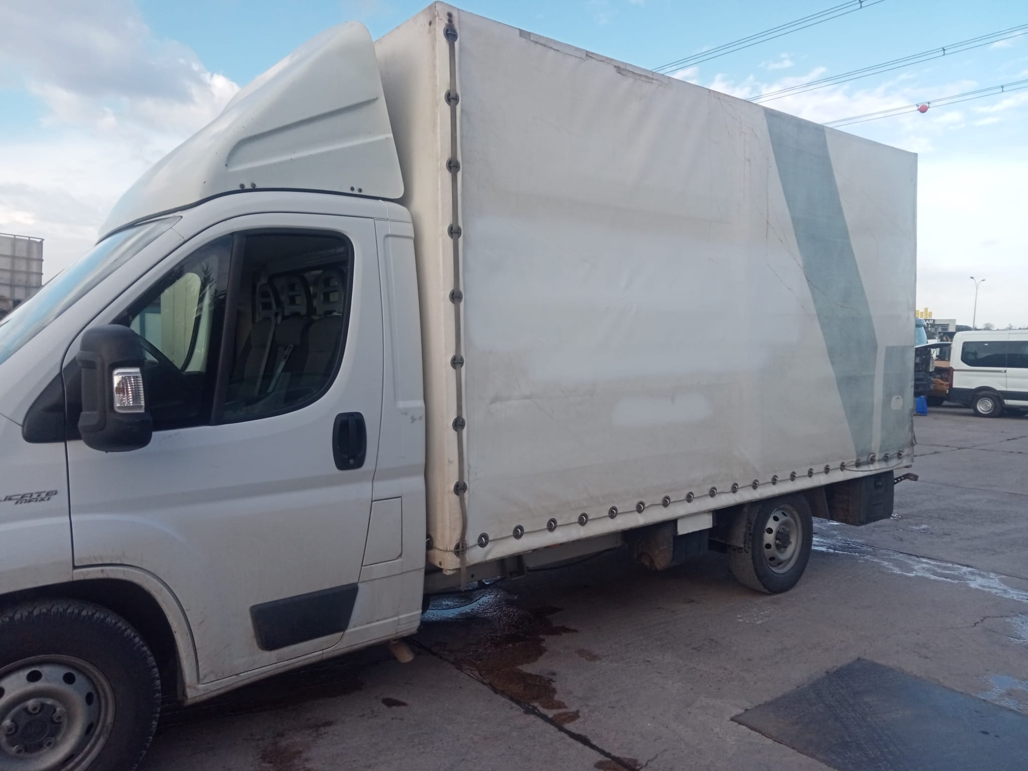 Tulum Açıkı Tenteli Kasa ( Fiat Ducato )